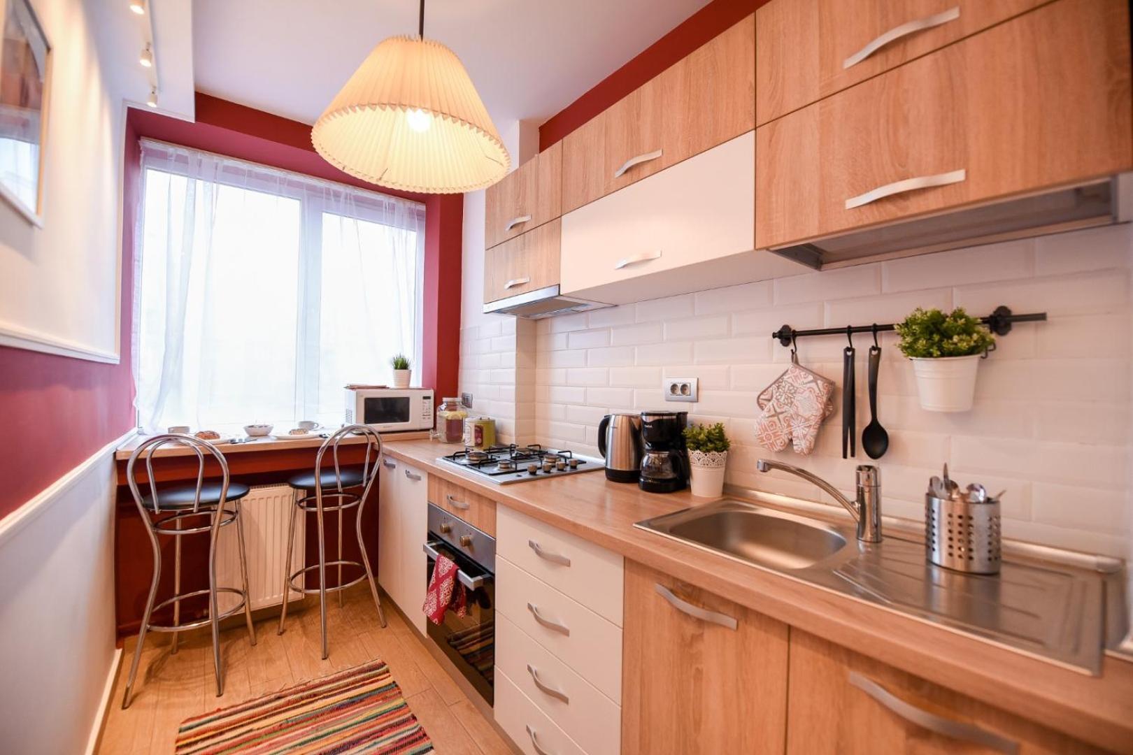 בוקרשט Downtown Oasis: Central Apartments With Cozy Charm חדר תמונה